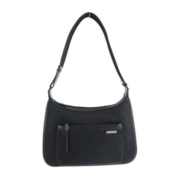 Gucci Bags Gucci Shoulder Bag 0 4198 Gg Canvas Leather Black One